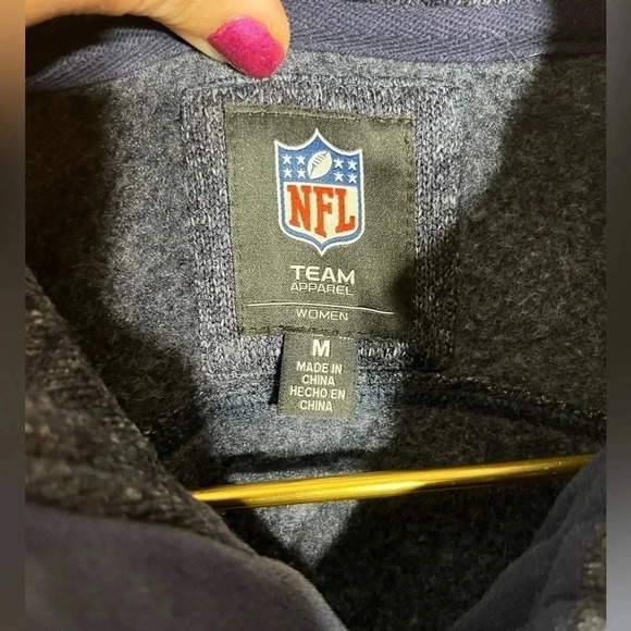 NFL Team Apparel Seattle Seahawks Zip Up Jacket size M - Picture 3 of 4